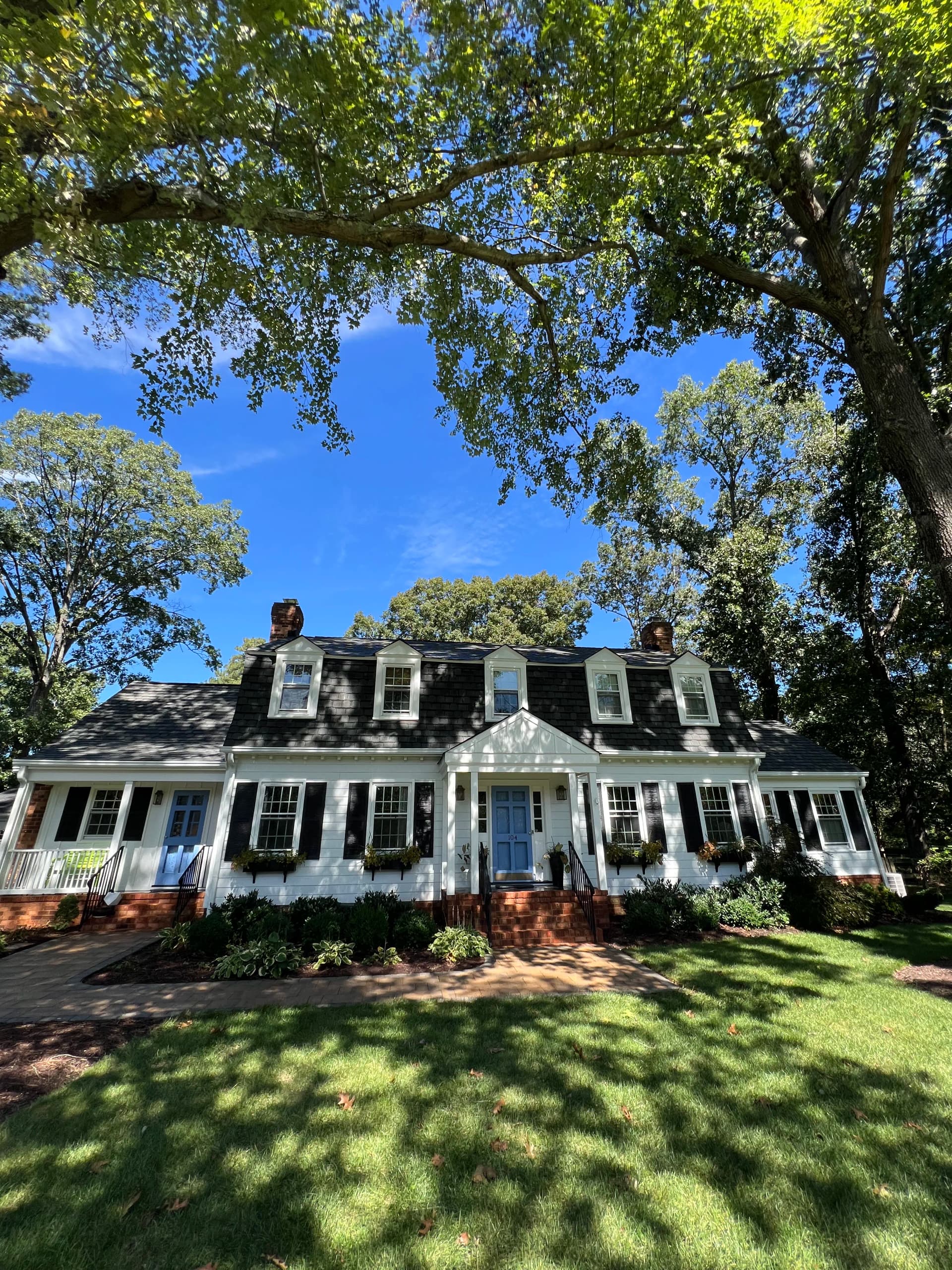 Roof to Pavers Full Home Exterior Clean on a Beautiful Property image