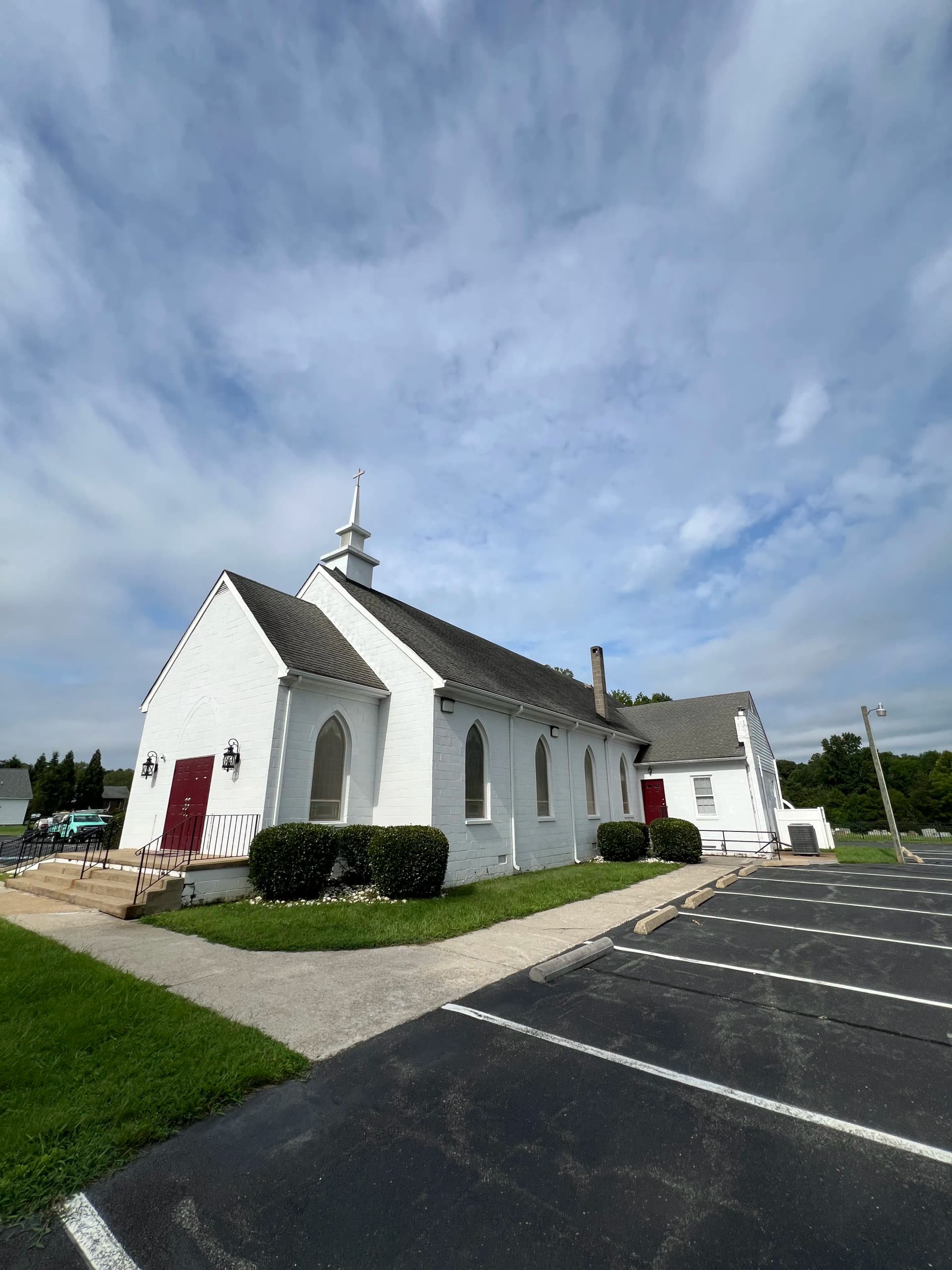 Church Exterior Soft Wash That Brought Back the Clean image