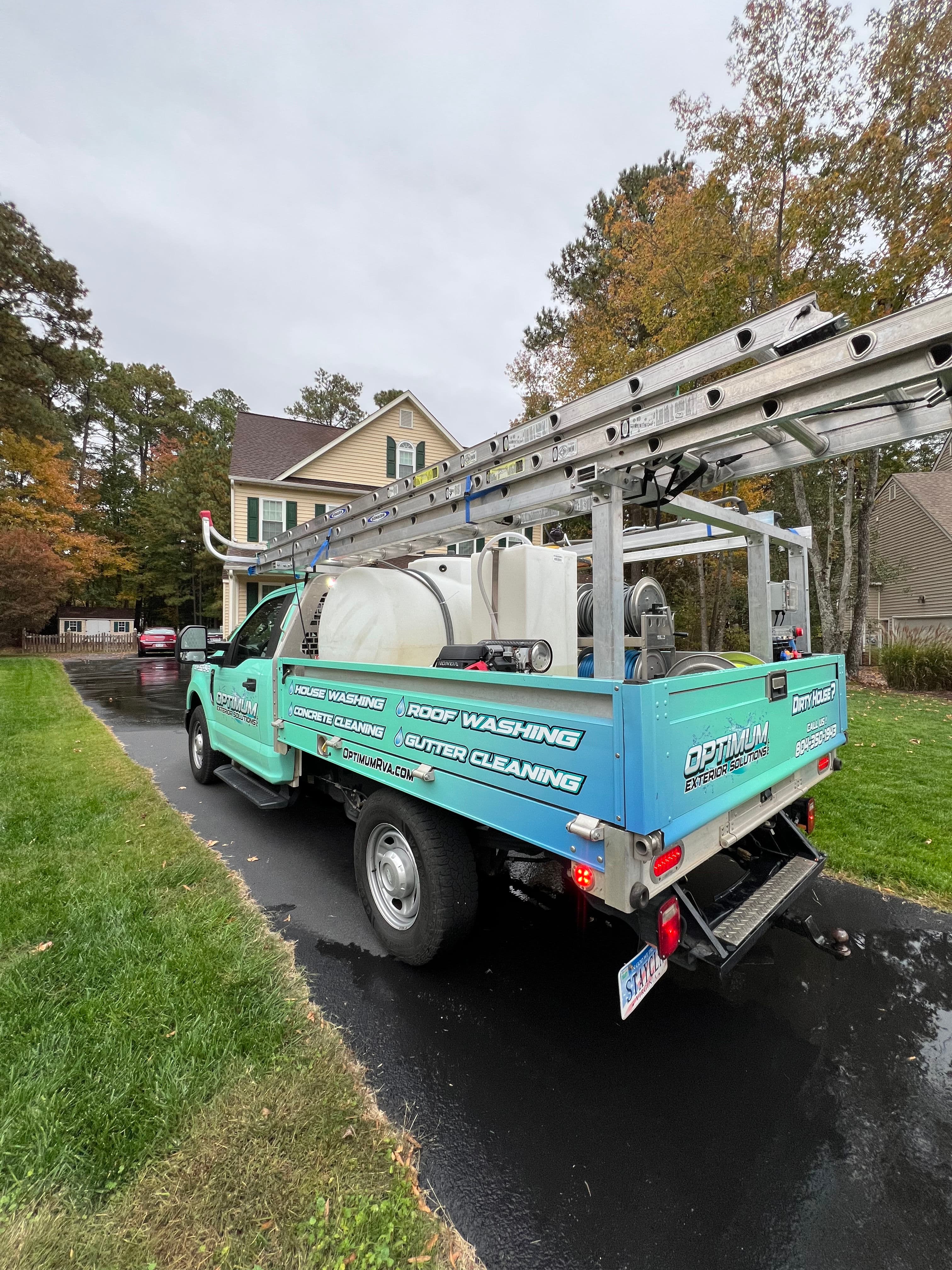 Project Prepping for a Sparkling Clean: Mechanicsville House Wash image