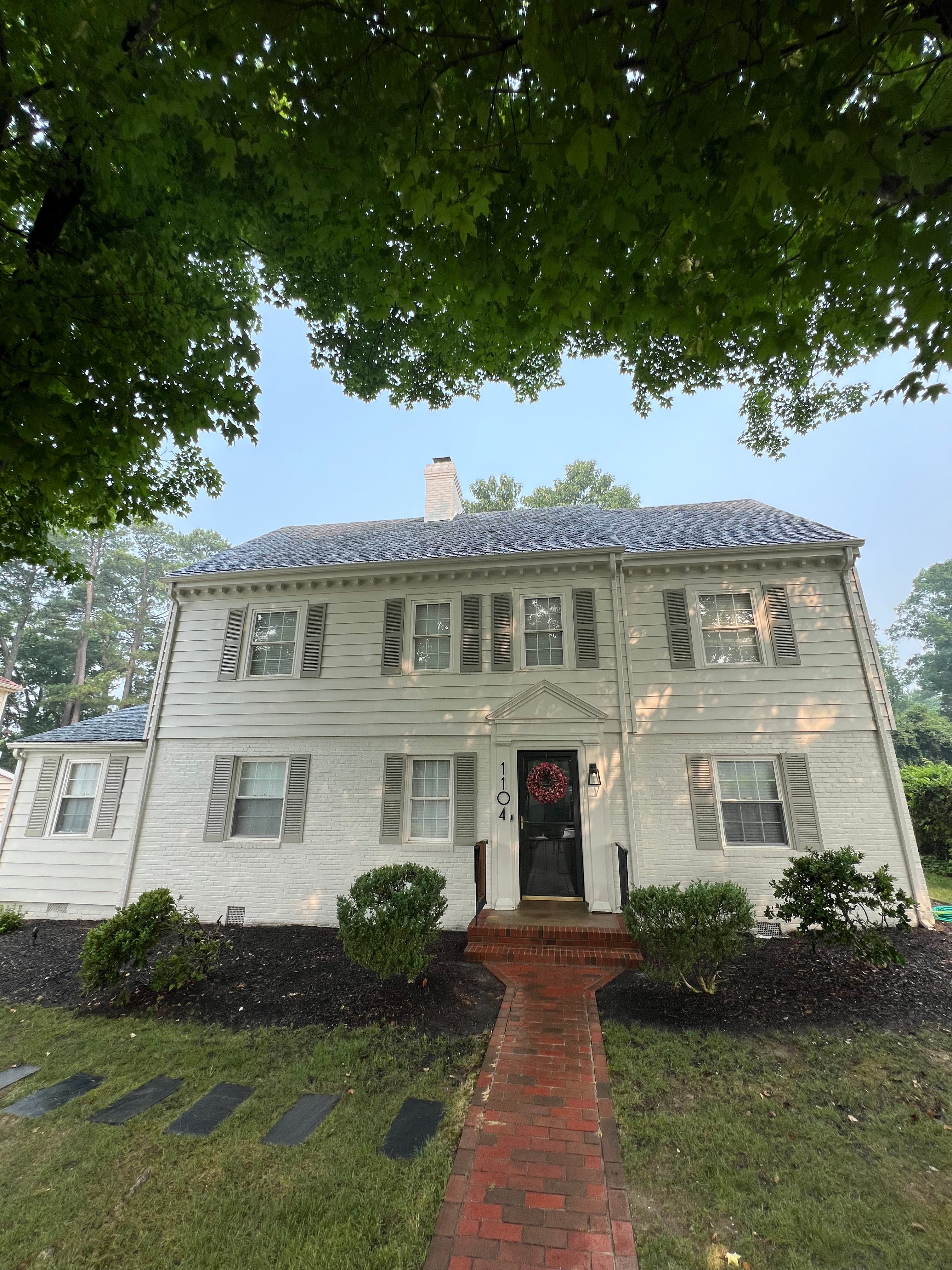 Project Gutter Cleaning and Soft Wash on a Richmond Home image
