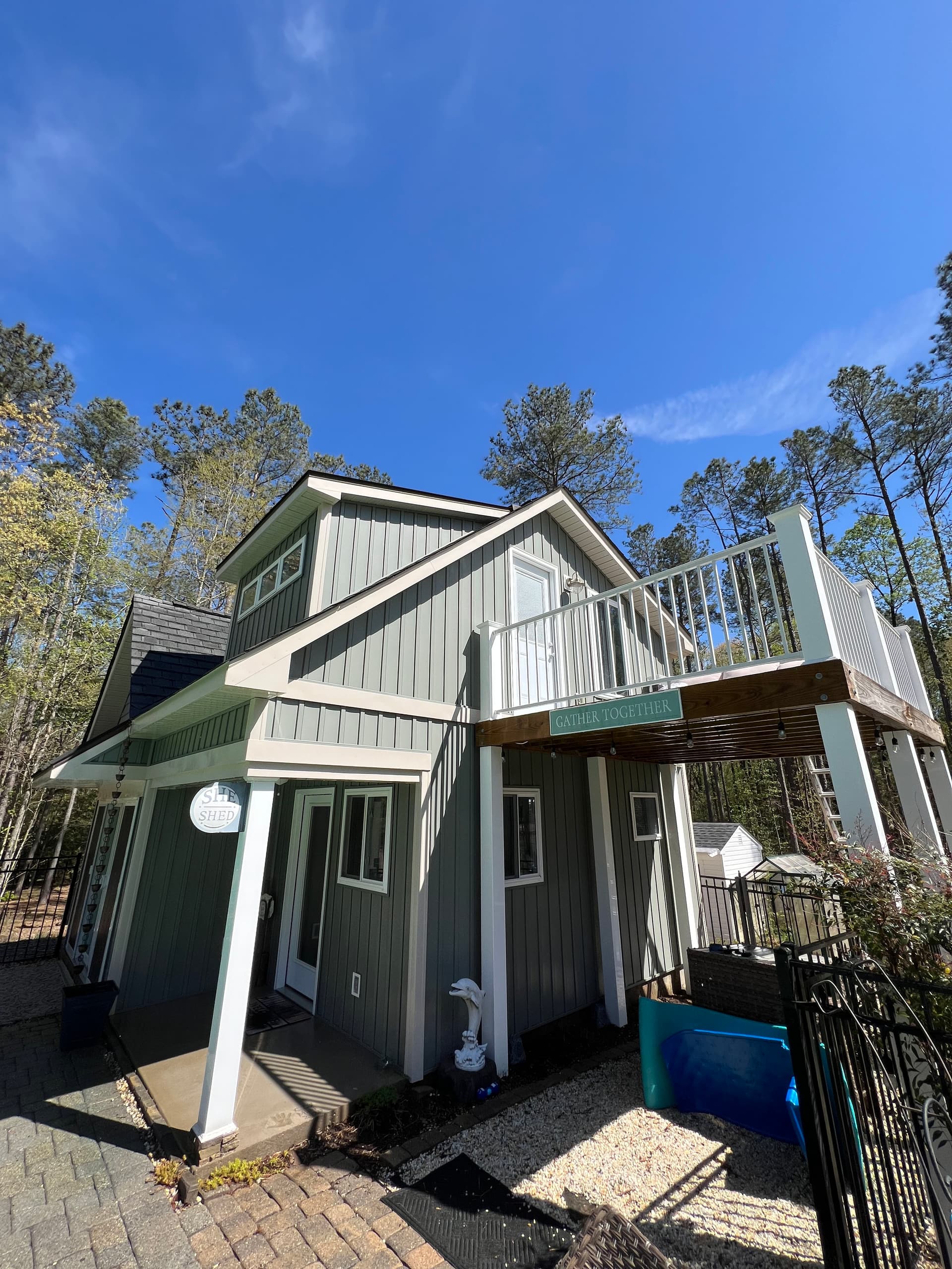 Gallery photos for She Shed House Wash in Hanover Comes Out Looking Sharp: Image #1