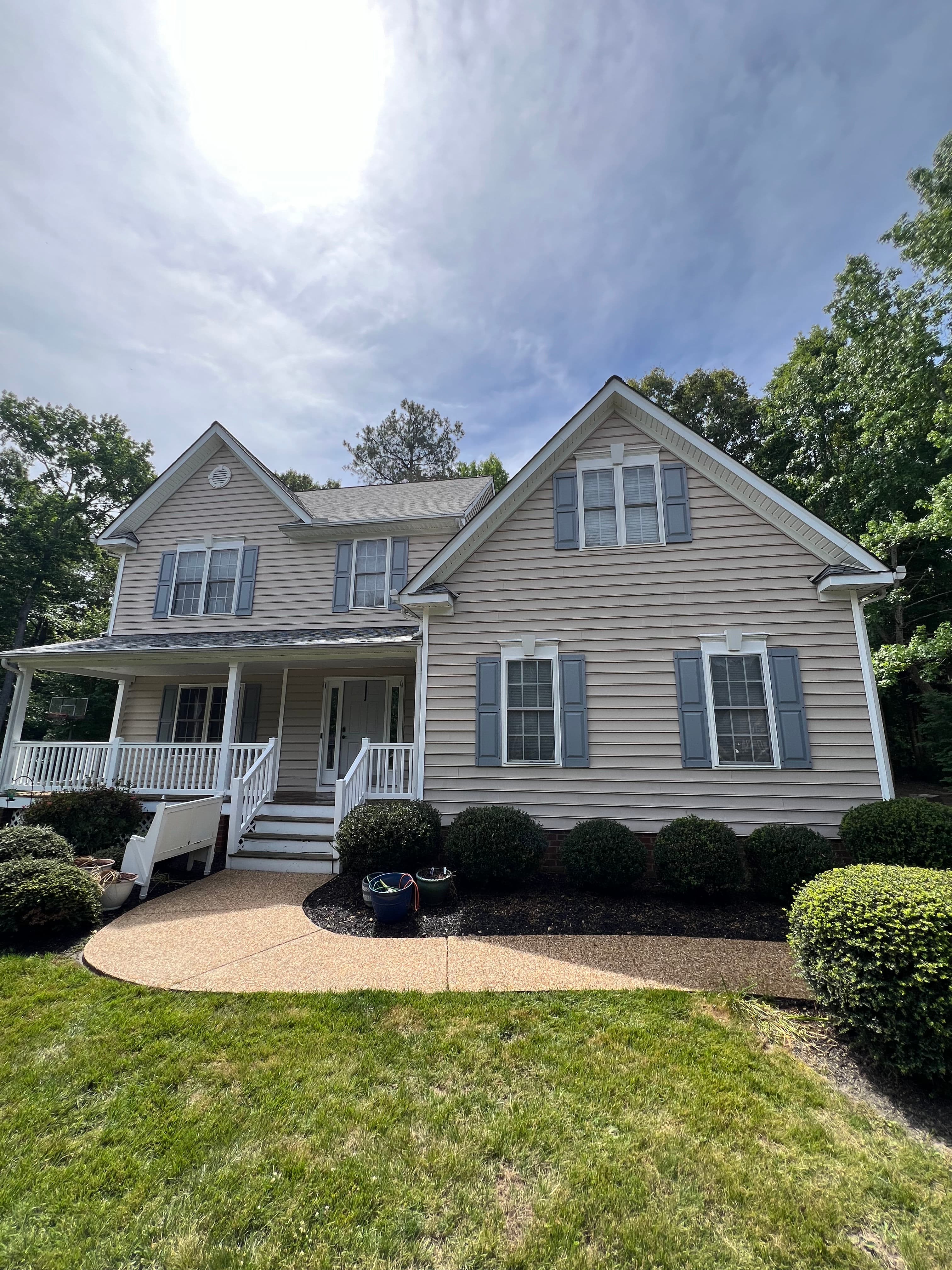 Project Full Exterior Cleaning From Siding to Decks to Concrete image