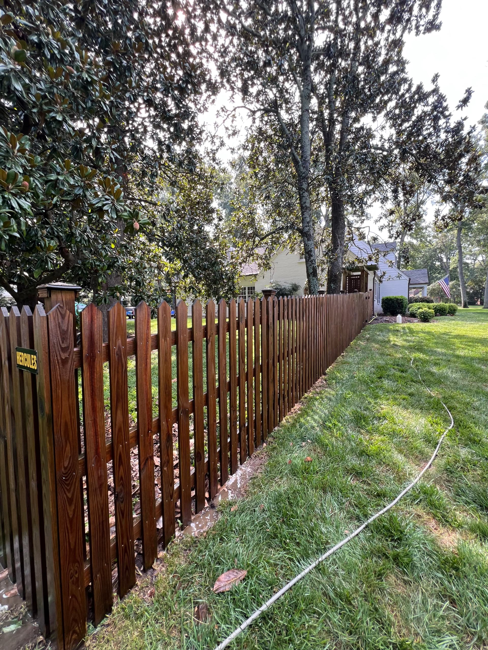 Gallery photos for House Wash, Bluestone Patio, and Wood Fence Cleaning Done Right: Image #2