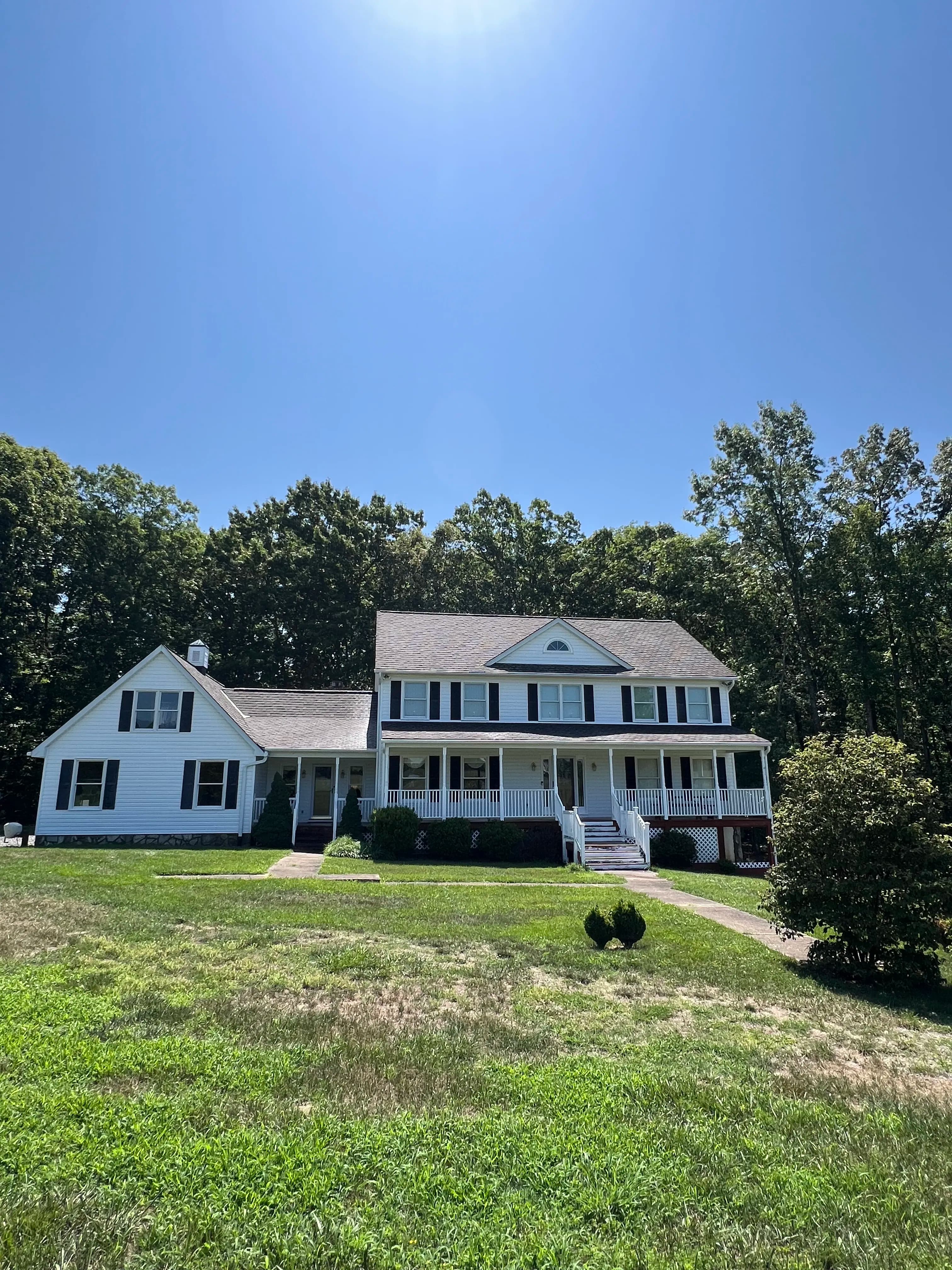 Project Full Property Wash - Roof, Siding, Trex Deck, Barn and Brick Walls image