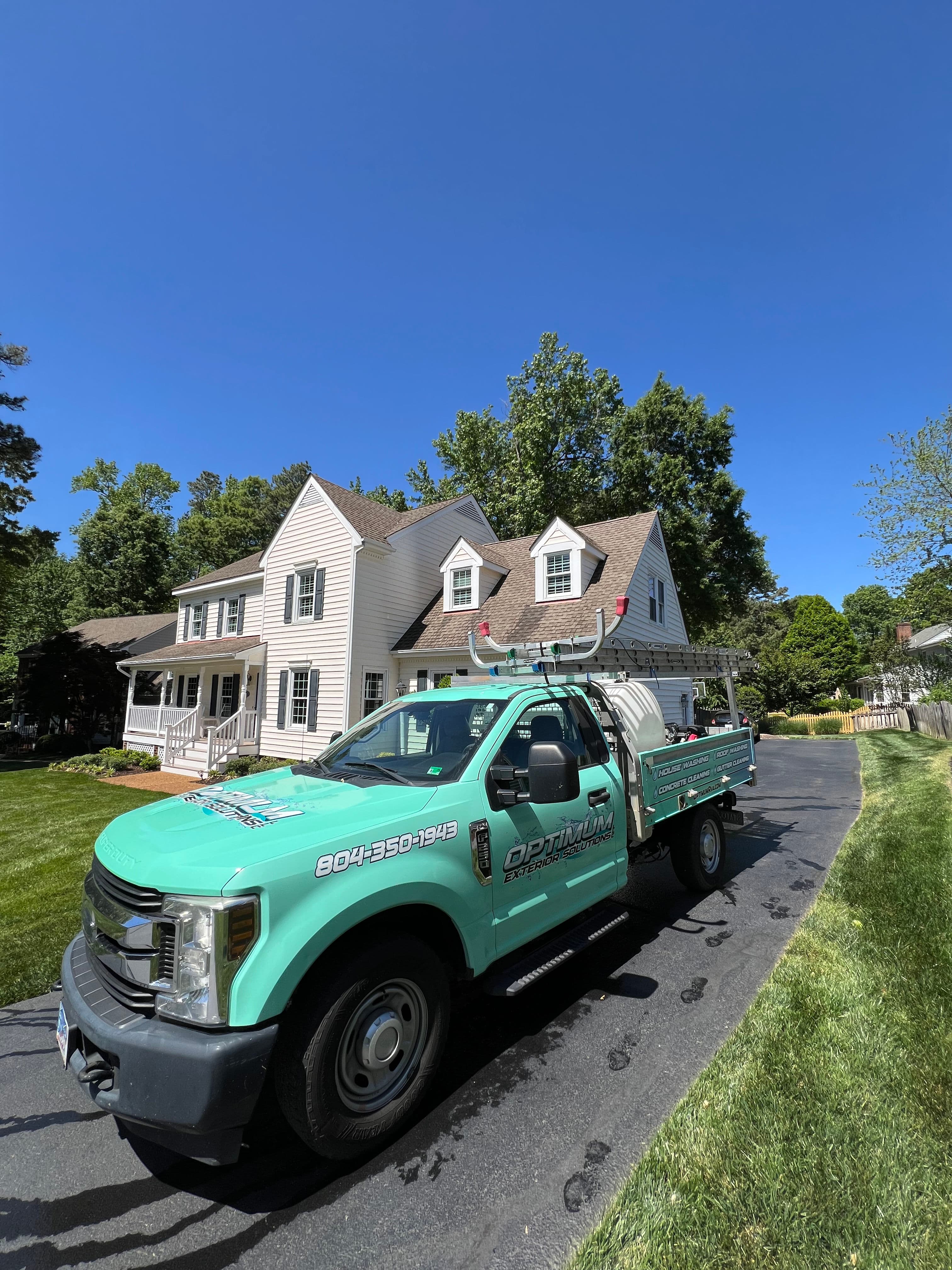 Project House Washing and Concrete Cleaning in Short Pump image