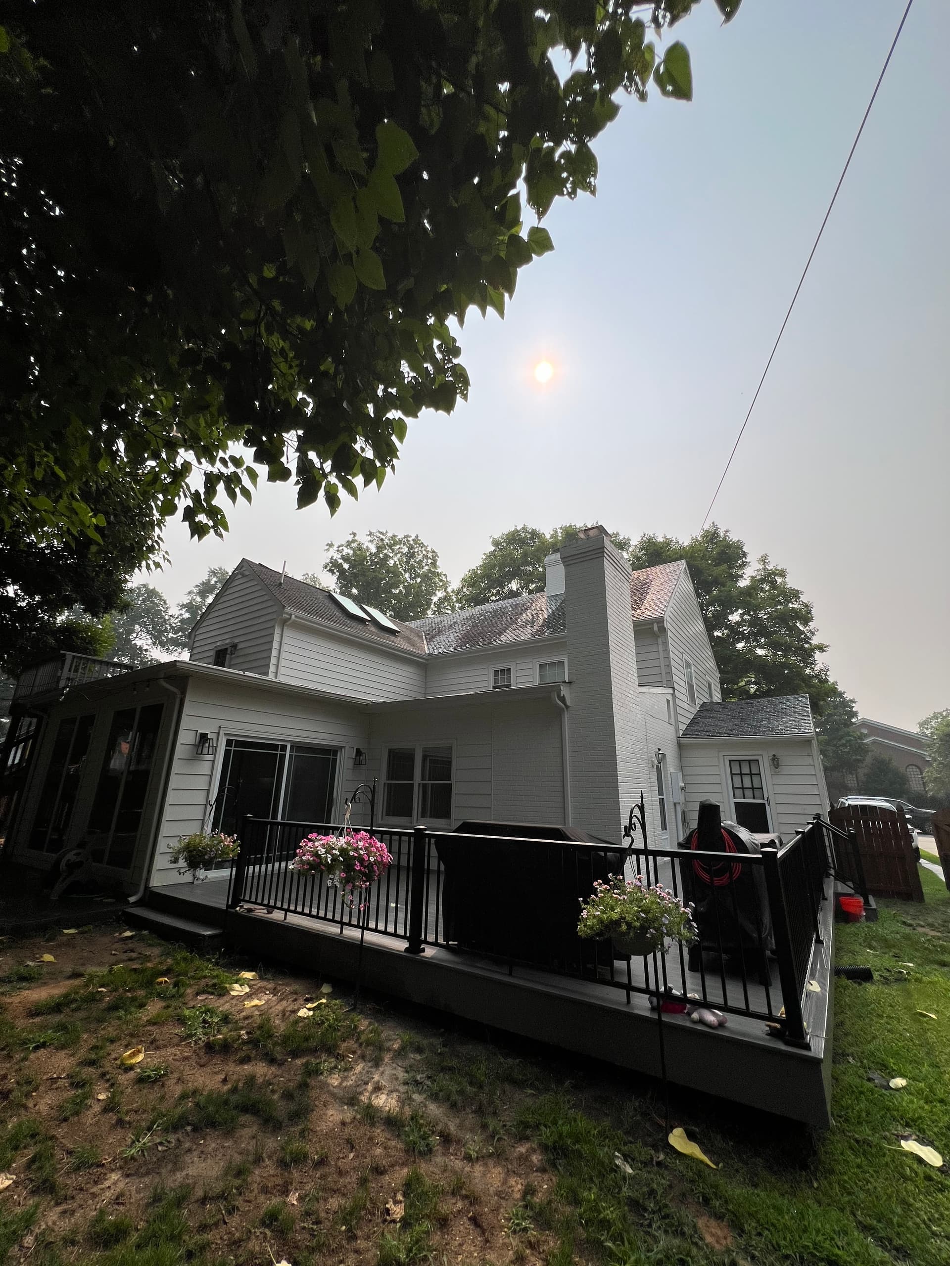 Gallery photos for Gutter Cleaning and Soft Wash on a Richmond Home: Image #1