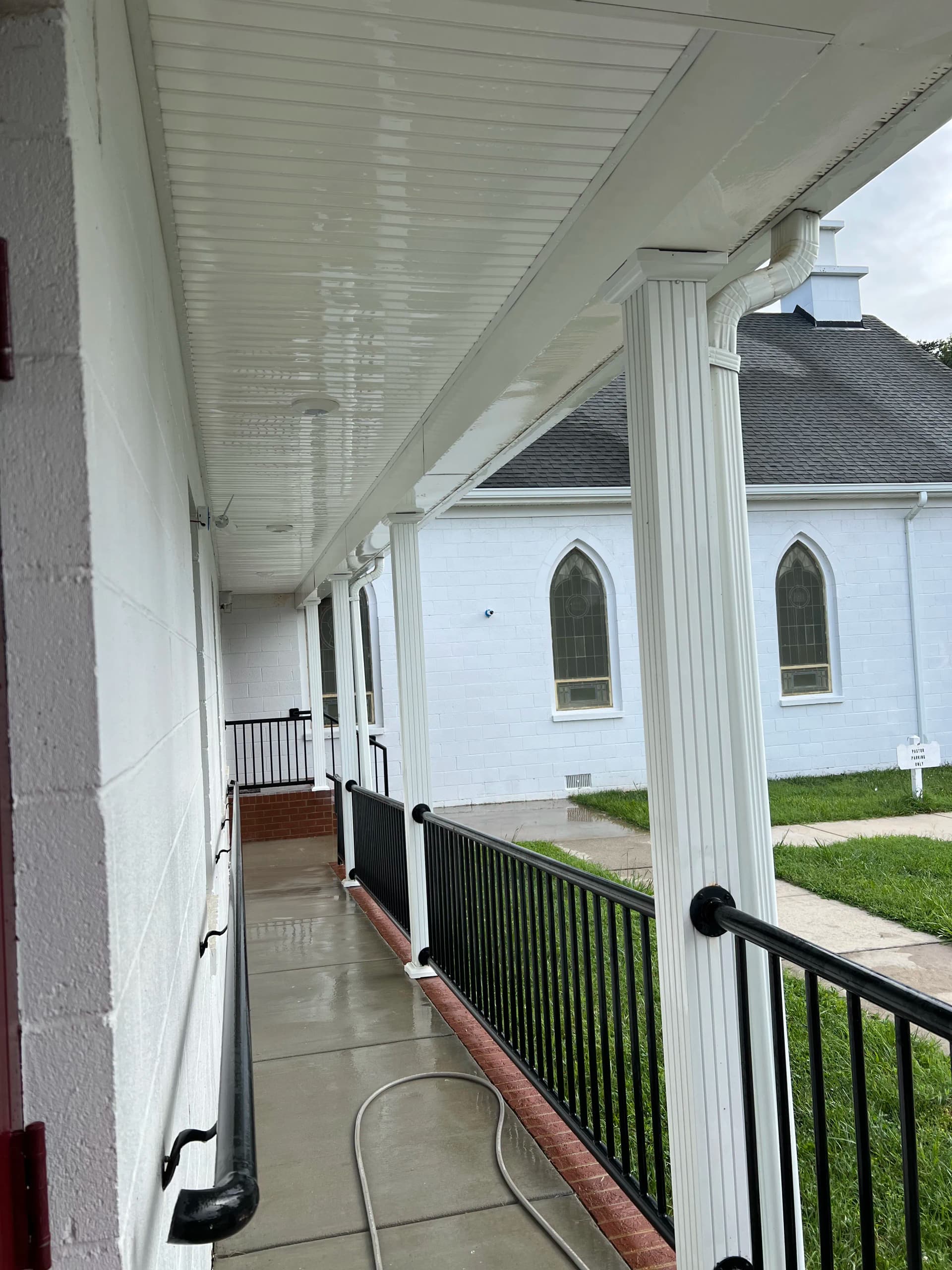 Gallery photos for Church Exterior Soft Wash That Brought Back the Clean: Image #4