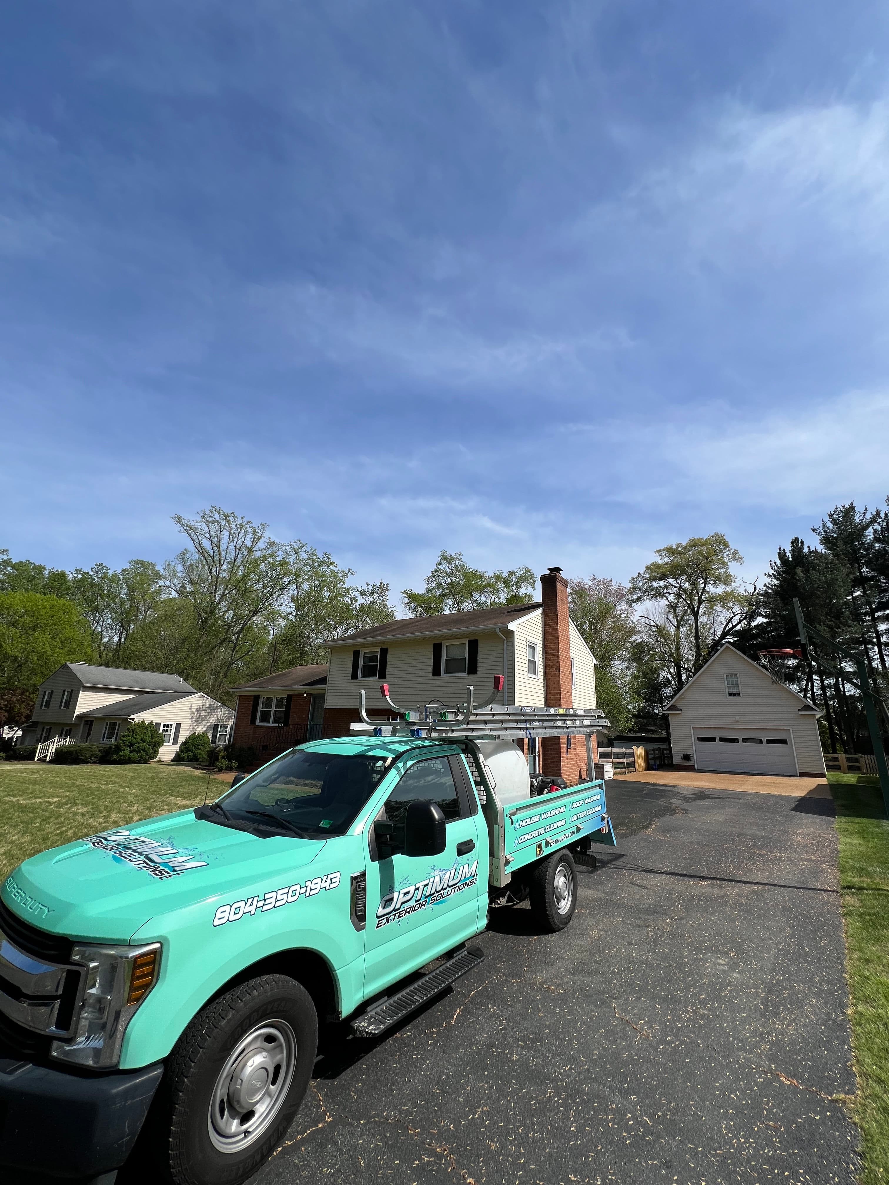 Project House Wash and Concrete Cleaning Done Right in Mechanicsville image