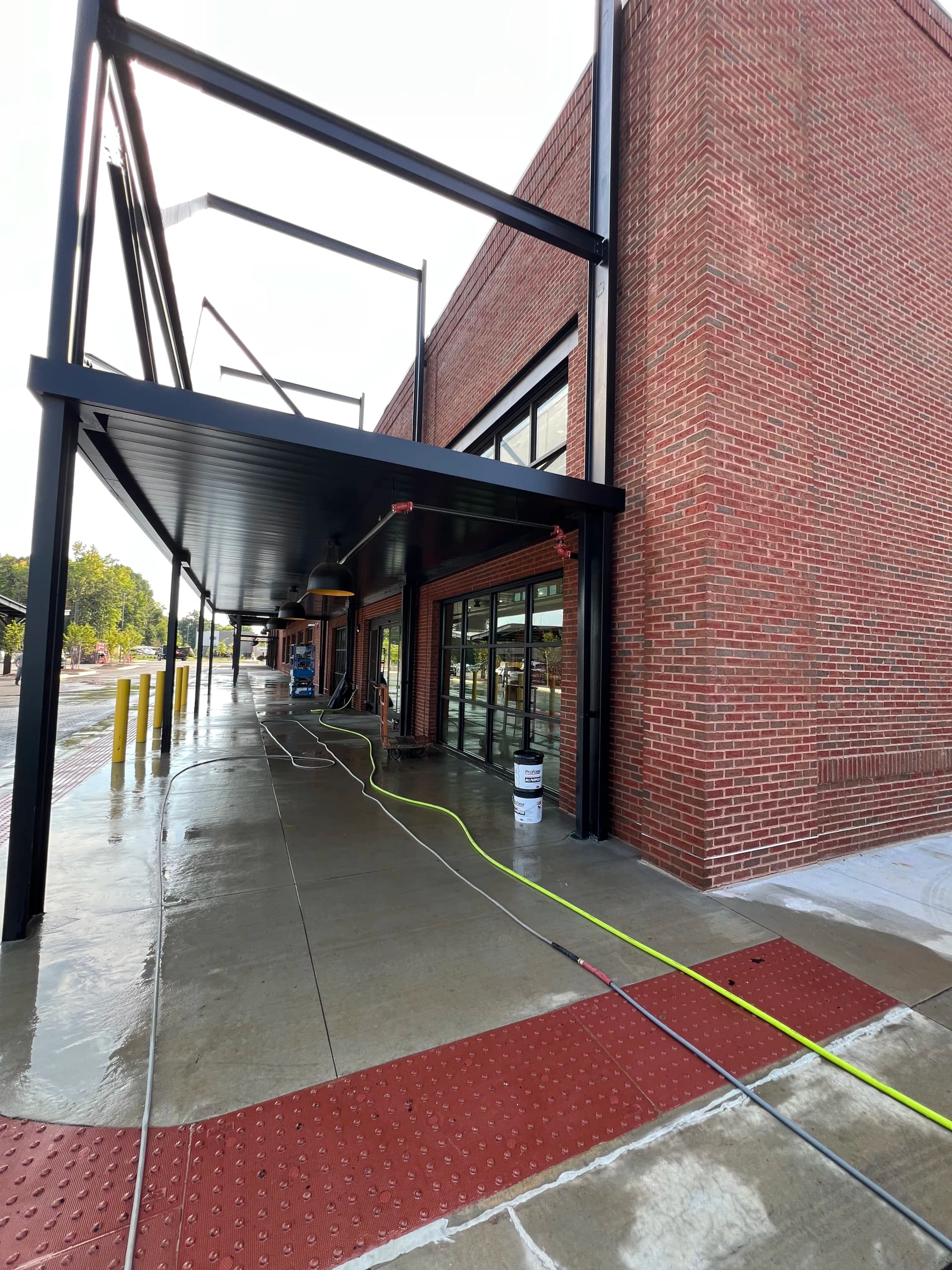 Gallery photos for Post-Construction Concrete Cleaning at Whole Foods: Image #2