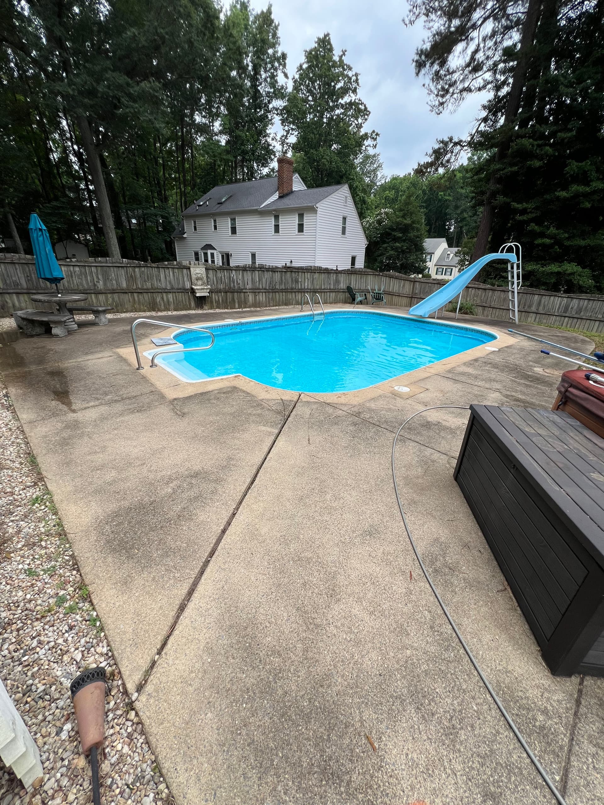 Gallery photos for Mechanicsville Home Gets a Full Concrete and House Wash Refresh: Image #7