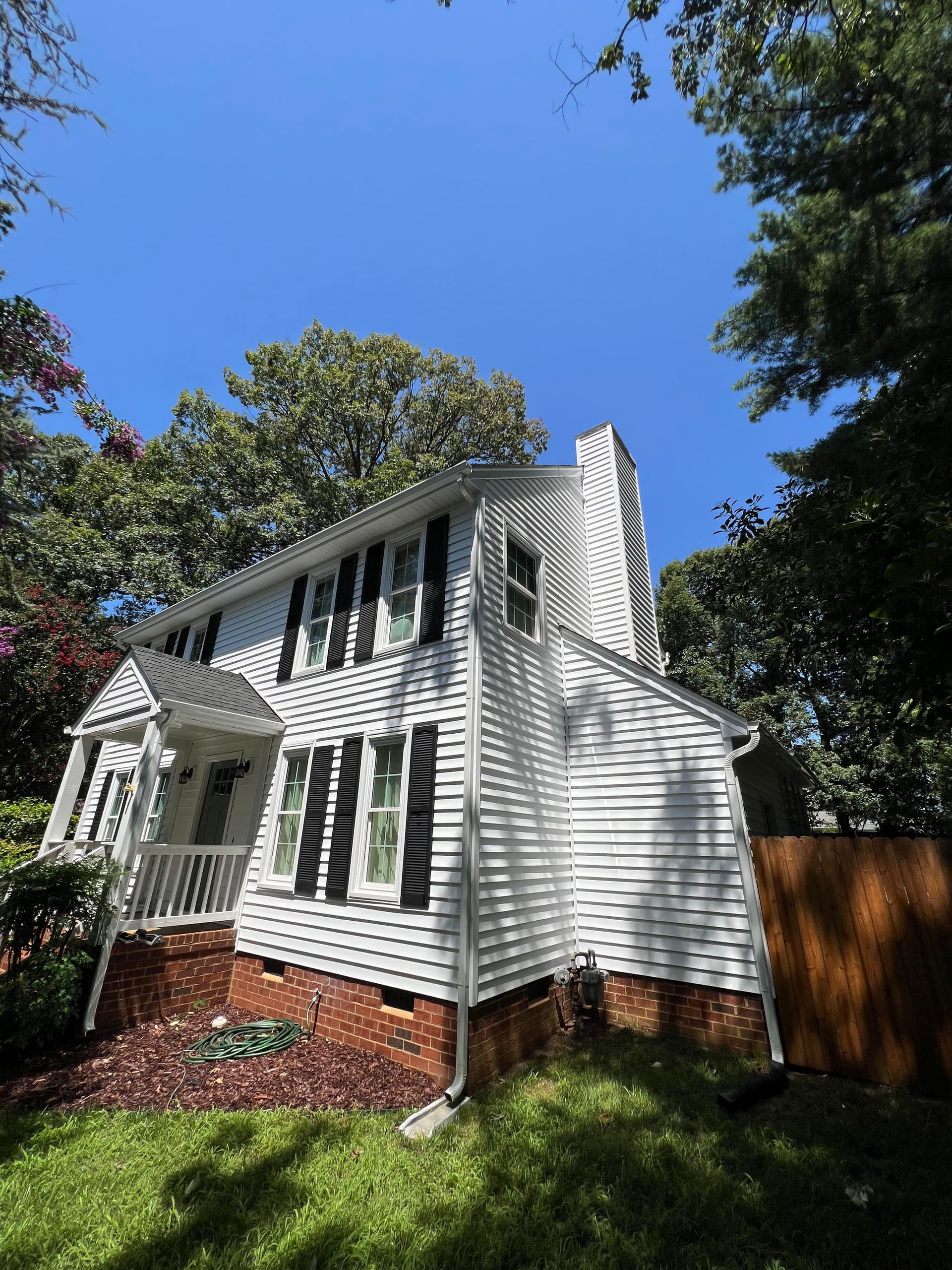 Henrico Home Gets a Full Roof Wash and House Wash image