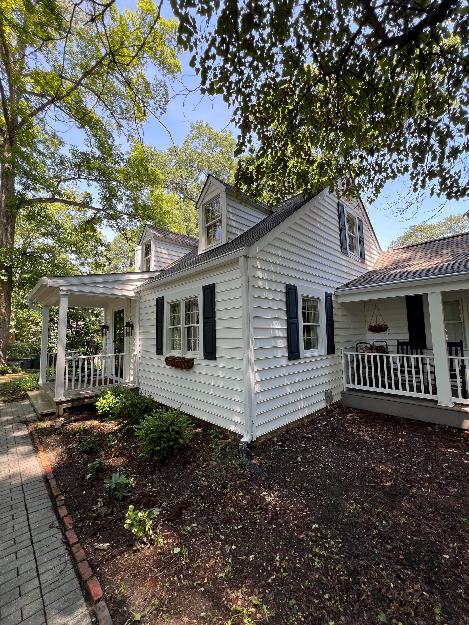 Gallery photos for Roof Debris Removal and Full House Wash in Richmond: Image #1