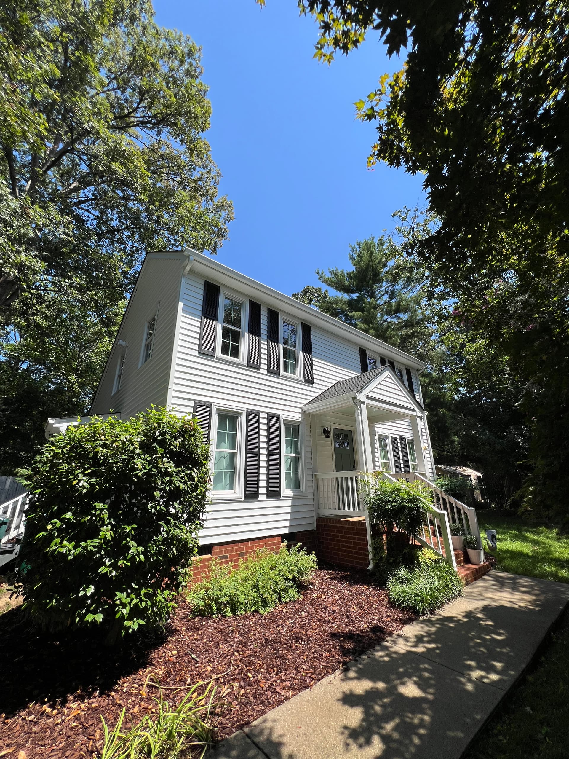 Gallery photos for Henrico Home Gets a Full Roof Wash and House Wash: Image #1