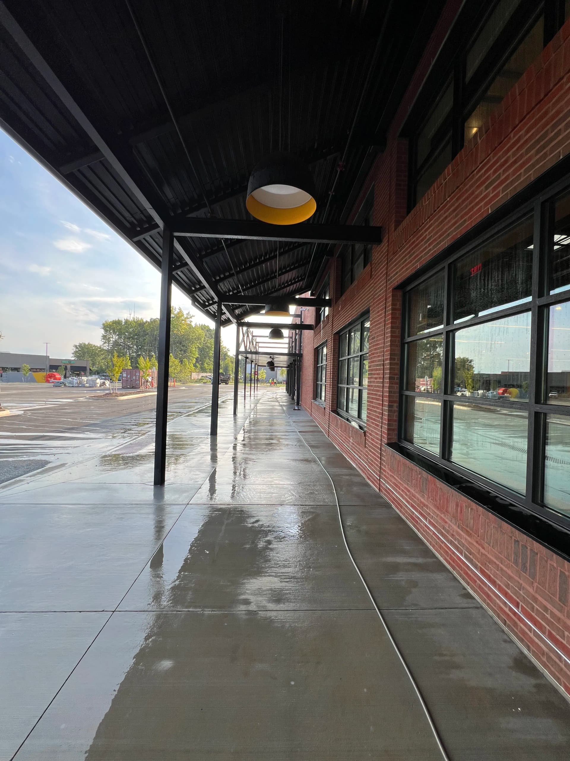 Gallery photos for Post-Construction Concrete Cleaning at Whole Foods: Image #1