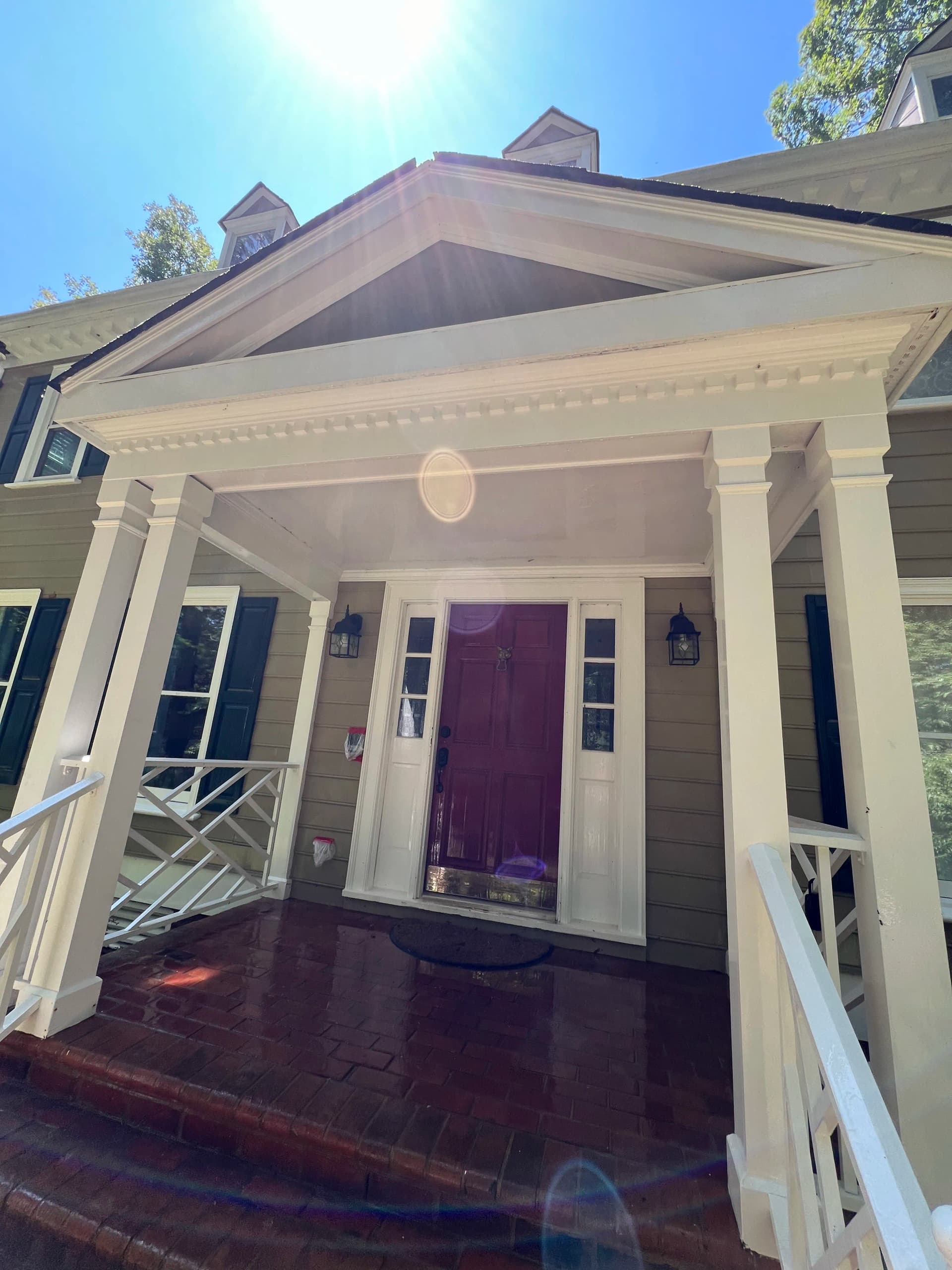 Gallery photos for Gutter Cleanout and House Wash on a Wooded Property: Image #6