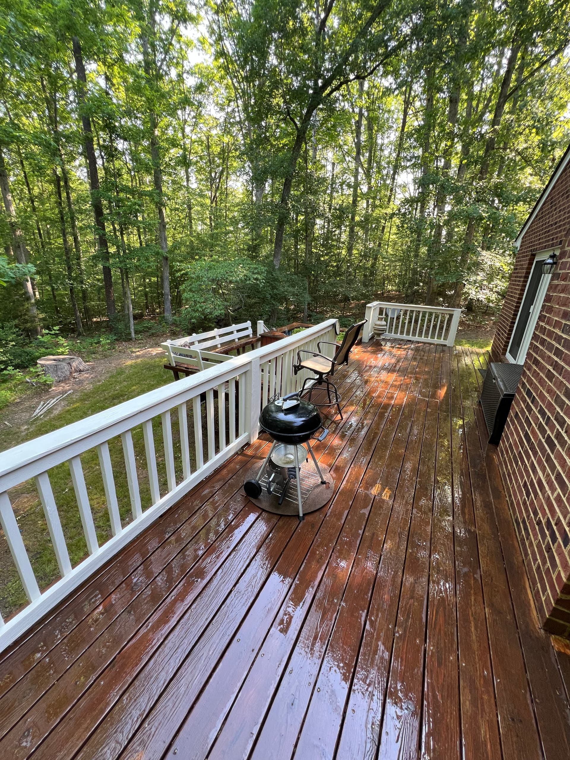 Gallery photos for House Washing and Deck Cleaning at a Rockville Home: Image #1