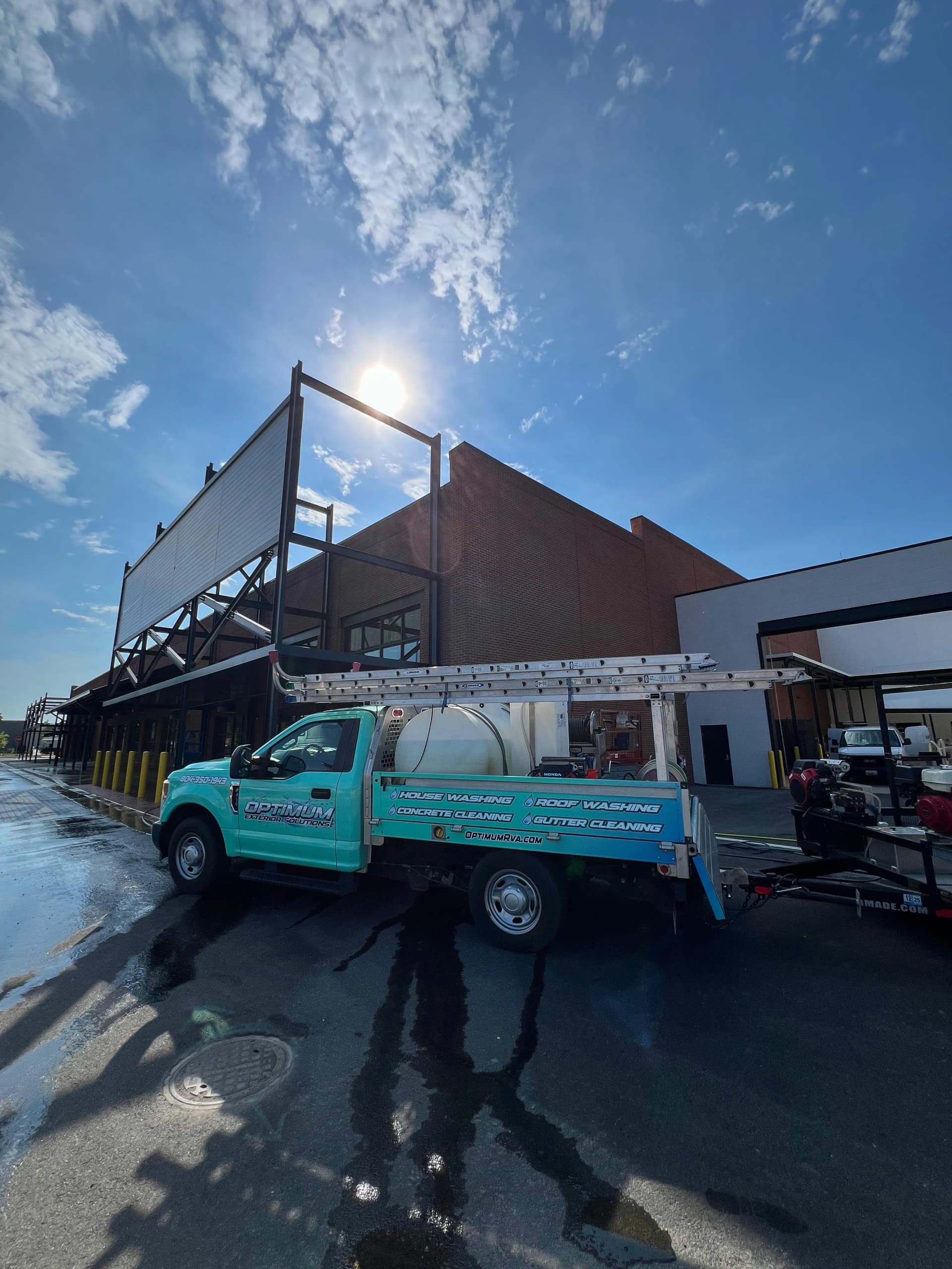Post-Construction Concrete Cleaning at Whole Foods image