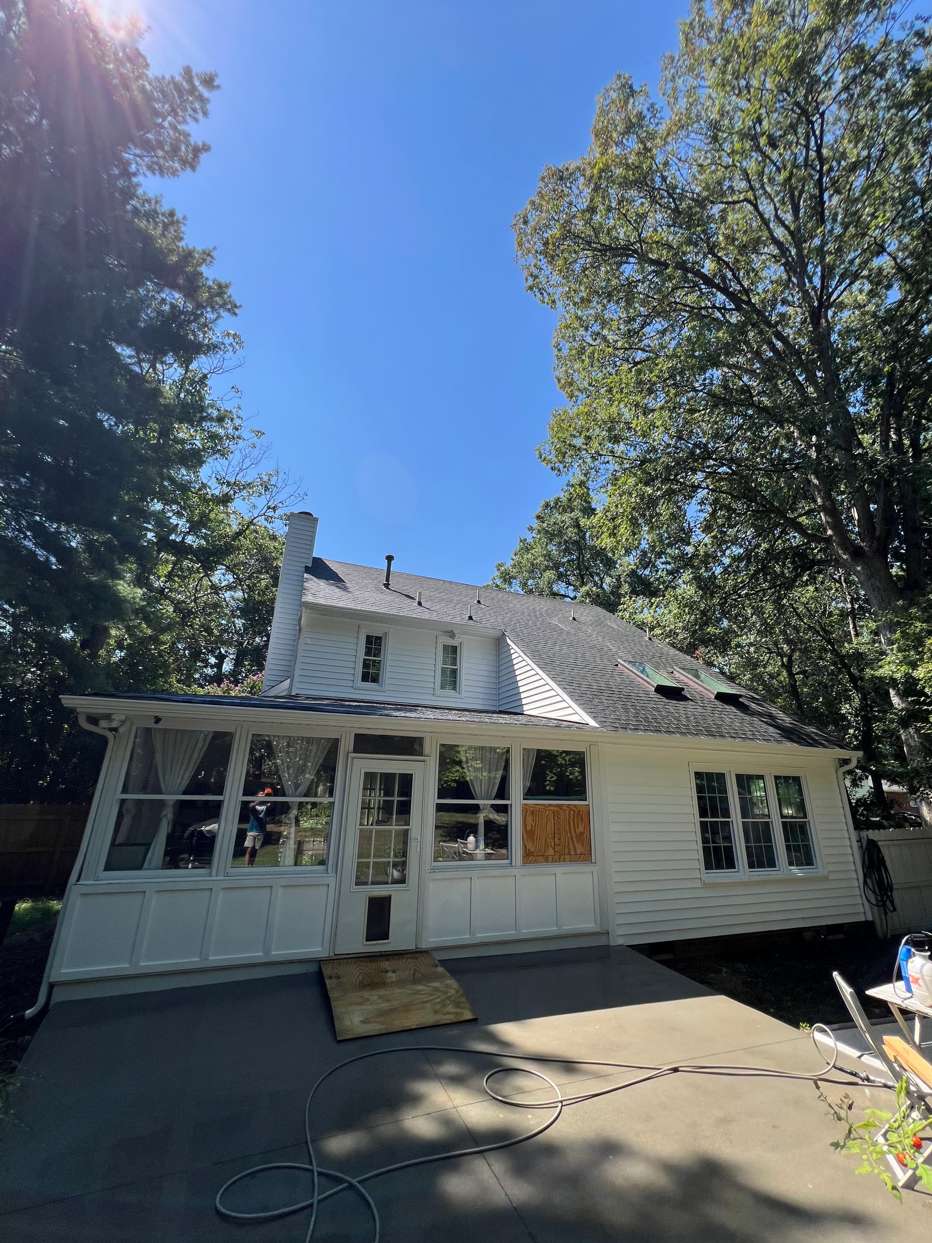 Gallery photos for Henrico Home Gets a Full Roof Wash and House Wash: Image #2
