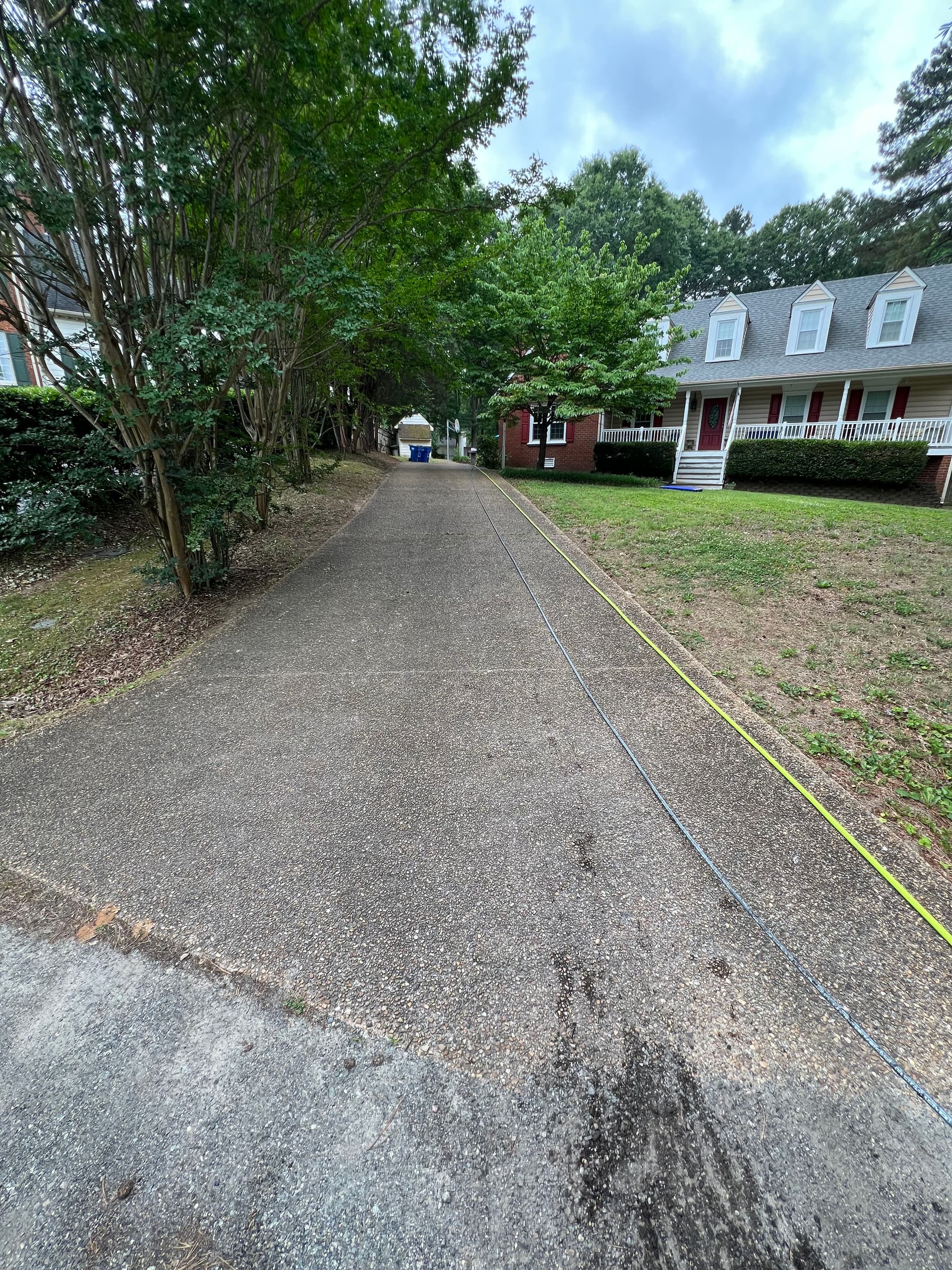 Gallery photos for Mechanicsville Home Gets a Full Concrete and House Wash Refresh: Image #1
