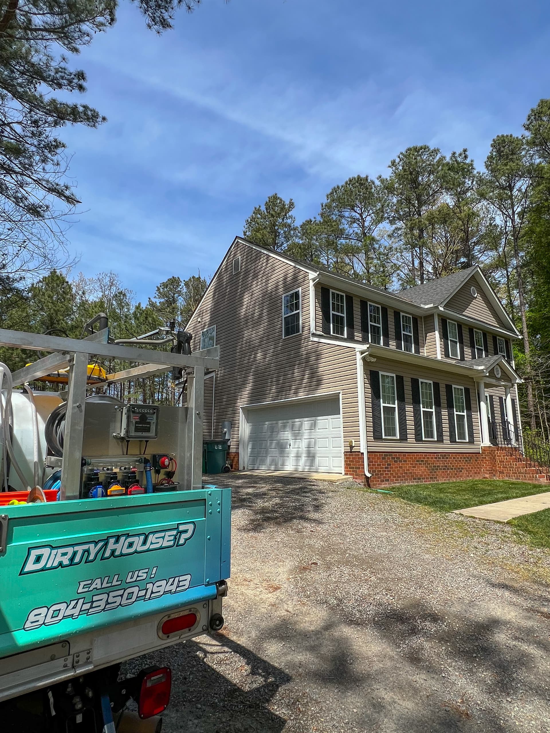 House Washing and Gutter Cleaning Done Right in Glen Allen image